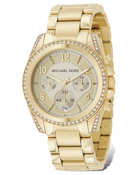 michael kors gold and purple watch|Michael Kors gold watch price.